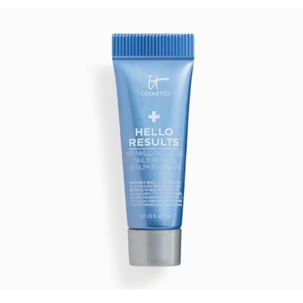 IT Cosmetics HELLO RESULTS WRINKLE-REDUCING DAILY RETINOL SERUM-IN-CREAM